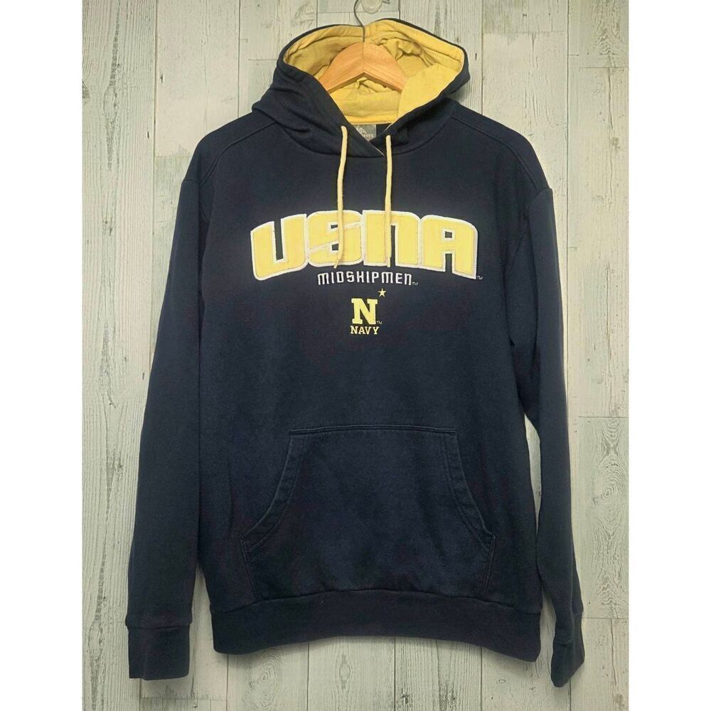 Knights Apparel USNA Navy Midshipmen Hoodie Sz M